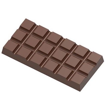 Chocolate World 80g Break Apart Bar Polycarbonate Chocolate Mould